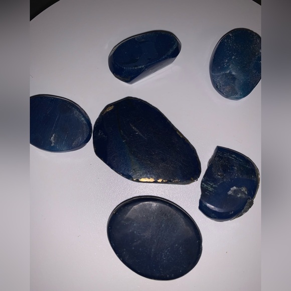 Bundle of Lapis Lazuli Druzy & Polished Stones - Picture 2 of 6